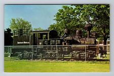 Longview WA-Washington, Shay Locomotive in Park, Antique Vintage Postcard picture