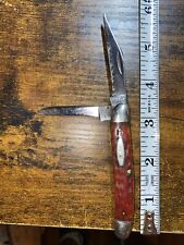 VINTAGE '65-69 CASE XX USA 62087 RED BONE  KNIFE picture