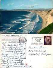 Vintage Postcard - California Shoreline near Santa Monica Bay, Santa Monica picture