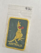 Vintage Australia Kangaroo Patch New  picture