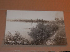 HAMPTON IOWA - 1918-1919 REAL PHOTO POSTCARD RPPC - BEED'S LAKE picture