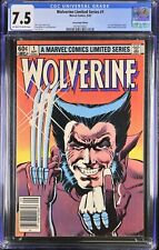 Wolverine Limited Series #1 Newsstand CGC 7.5 1982 Chris Claremont picture