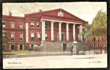 US Mint Building 1918 Postcard New Orleans La picture