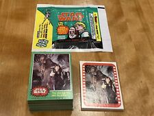 1978 Topps Star Wars Series 4 GREEN PACK FRESH Cards And Stickers Set (No #207) picture