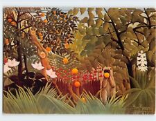 Postcard Exotic Landscape By Henri Rousseau Pasadena Museum Pasadena CA USA picture