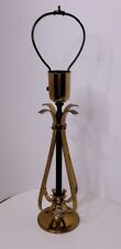 Mid-Century Hollywood Regency Pineapple Brass Table Lamp picture