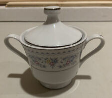 Rose Bud Fine CHINA Sugar Bowl JAPAN ~ 4.5” X 6.25”Excellent Condition & Quality picture