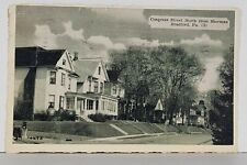 BRADFORD PA Congress Street North from Sherman c1940 Postcard Q9 picture