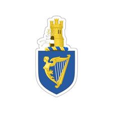 Royal arms of Ireland STICKER Vinyl Die-Cut Decal picture