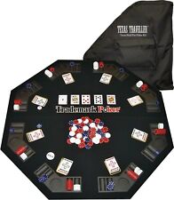 Trademark Poker Texas Traveller Table Top & Chip Travel Set picture