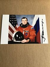 Vladimir Dezhurov, Russia 🇷🇺 Cosmonaut 2 Space Flights signed 4x6 picture