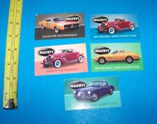 Hagerty Magnets Collector Car Insurance Magnets (5 different) Includes All picture