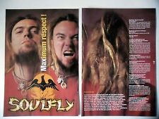 CLIPPING PRESS CUT: SOULFLY [4 Pages] 11/2000 Max Cavalera,Primitive picture