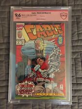 Cable-Blood and Metal #2 CBCS 9.6 signed by John Romita, JR 1992 #391 of #2500 picture