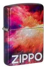 Zippo 48982, Colorful Tie Dye Design 540 Fusion Windproof Lighter,  NEW picture
