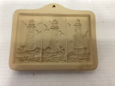 Brown Bag Cookie Art Mold Light House Cut Apart Chocolate 1998 Lighthouse Beach picture