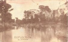 Panorama of A Beautiful River, Reflection by Scheur Postcard picture