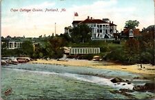Postcard Cape Cottage Casino in Portland, Maine picture