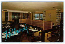 1966 Hillman's Restaurant Interior View Newburgh New York NY Vintage Postcard picture