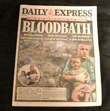 Daily Express UK Newspaper 09/10/23 October 10th 2023 Israel Gaza Hamas War picture