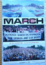 1987 March For Life, Washington, Lesbian & Gay Rights Poster, Scarce picture