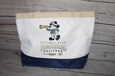 DCL Disney Cruise Line Castaway Club Wish Inaugural Sailings Mickey Zip Tote Bag picture