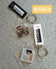 BLEACH Record Jacket Keychain Collection Renji Abarai Rukia Set Lot of 2 picture