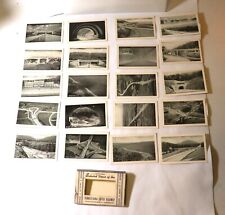 Vintage 1930s PA Souvenir Photo Cards 20 Small Numbered Photos 3 3/8
