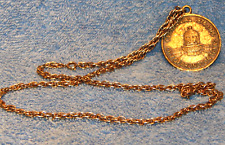 Arlington Centennial USA BiCentannial Medal Medallion & Chain picture
