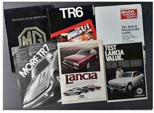 6-pc Vintage 1975 MG TR6 VW ARVW Diesel Brochure TR7 Lancia Magazine Ads Triumph picture