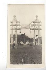 All India Boy Scout Camp  RPPC picture