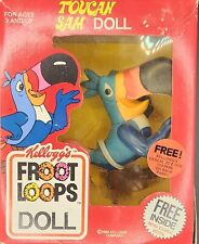 1984 Kellogg's Tucan Sam/Fruit Loops Cereal Figure in Original Box picture
