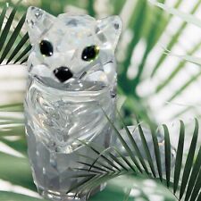 Vintage SWAROVSKI Sitting Cat Crystal Collectible Figurine Retired picture