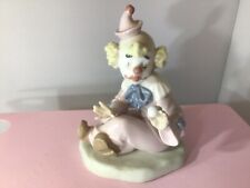 lladro  Circus Clown With juggling ball signed picture