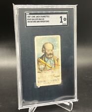 1887 Lone Jack N365 Galileo Galilei Inventors And Inventions SGC 1 RARE picture
