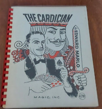 The Cardician; Marlo, Edward, 1965 - Second Printing - Vintage Magic Book picture