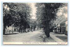 East Main Street & Broadway Freehold NJ New Jersey UDB Postcard G3 picture