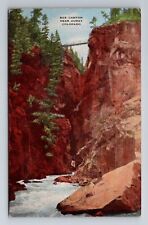 Ouray CO-Colorado, Box Canyon, Antique Vintage c1956 Souvenir Postcard picture