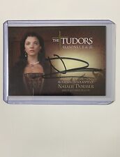 The Tudors Seasons I, II & III Natalie Dormer as Anne Boleyn Autograph Card picture
