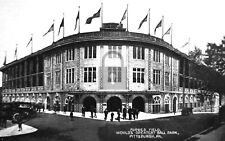 Forbes Field Baseball Park Entrance Pittsburgh Pennsylvania PA Reprint Postcard picture
