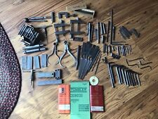 Vintage Antique Machinist Tools Lot Starrett, Allen, , Lufkin, Unbrako ect. picture