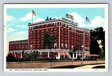 Longview WA-Washington, Hotel Monticello Advertising, Vintage Postcard picture