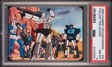 1985 Hasbro Transformers #91 Follow the Leader PSA 8 picture