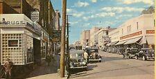 Postcard  Early View of Main Street & Corner Drug Store, Willamantic, CT.     S9 picture
