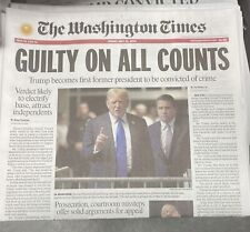 The Washington Times Friday May 31 2024 Guilty On All Counts picture