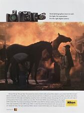 2002 NIKON Coolpix Digital Camera Good Photographers Learn To Wait PRINT AD picture