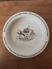 Beatrix Potter Peter Rabbit Bowl Wedgewood of Eturia & Barlsaston England picture