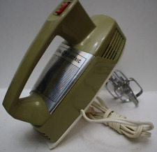 Vintage GE General Electric Portable Mixer 3 Speed Model M17 Avocado Green 56M17 picture