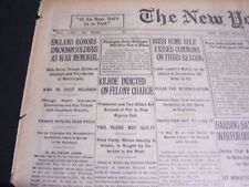 1920 NOV 12 NEW YORK TIMES - ENGLAND HONORS UNKNOWN SOLDIERS AS WAR - NT 6730 picture