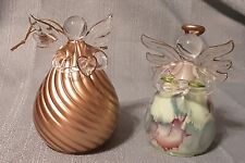 Pair of Beautiful Petite Glass Angels picture